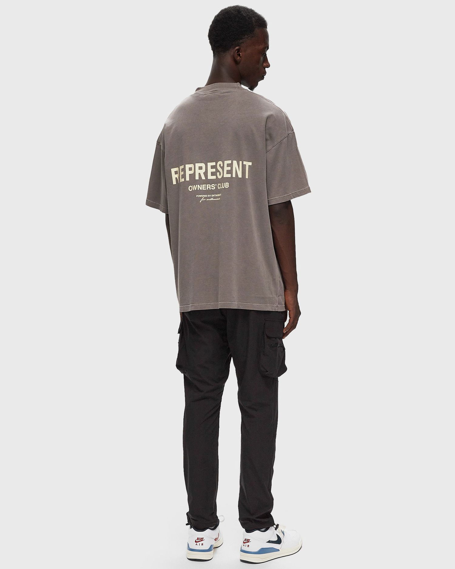 T-shirt Represent Clo REPRESENT OWNERS CLUB TEE Grå | OCM41114-165, 1