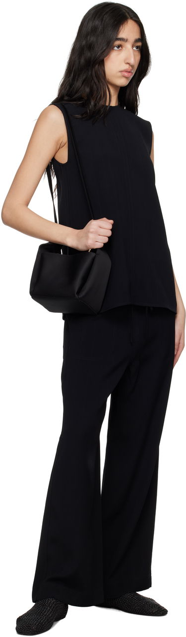 Håndtaske TOTEME TOTEME Petite Satin Bucket Bag Sort | 252-WAL0077-FB0391, 3