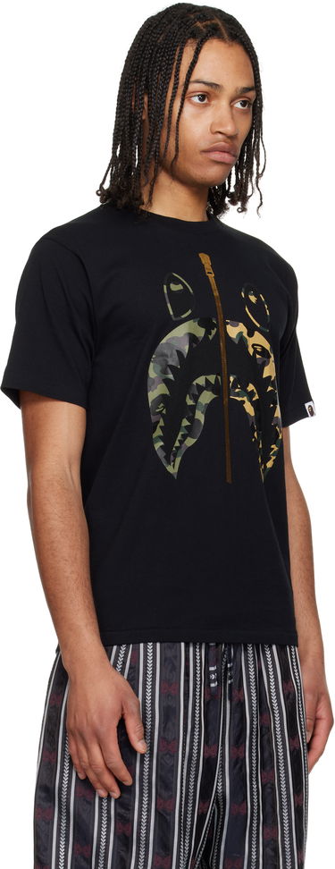 T-shirt BAPE A Bathing Ape 1st Camo Separate Shark Graphic T-Shirt Hvid | 001TEL301018M, 4