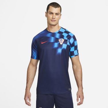 Jersey Nike Croatia 2022/23 Stadium Away Dri-FIT Football Shirt Blå | DN0683-498, 0