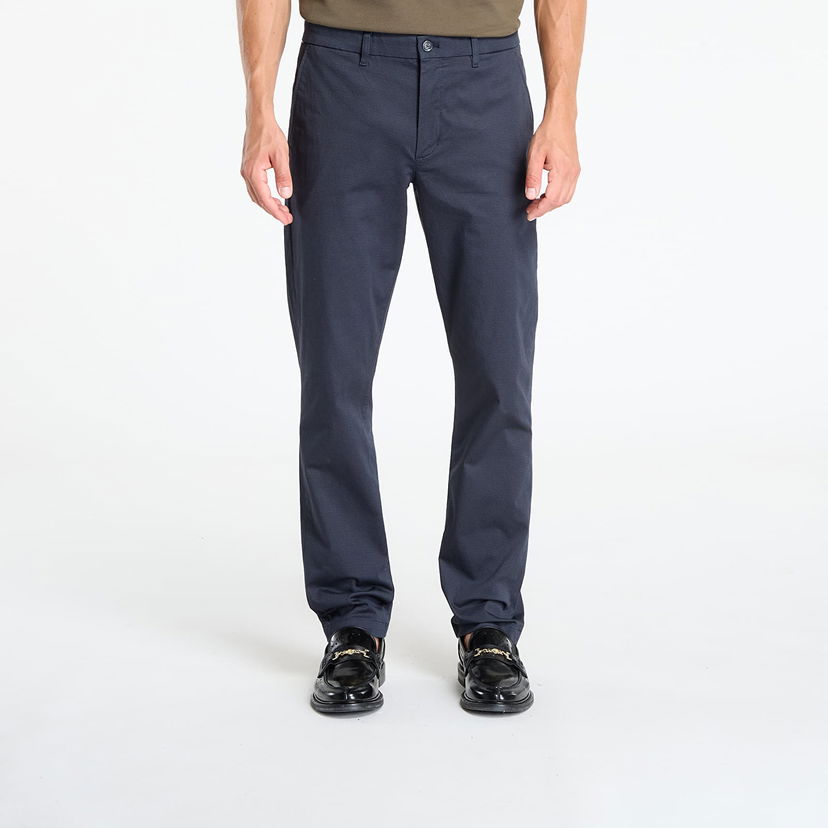 Bukser Tommy Hilfiger Tommy Hilfiger Denton Printed Structure Chino Pants W33/L32 Mørkeblå | MW0MW39700 DW5