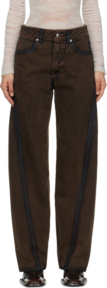 Jeans Eckhaus Latta Eckhaus Latta Bend Jeans Brun | 1225-EL-PS25-O -, 0