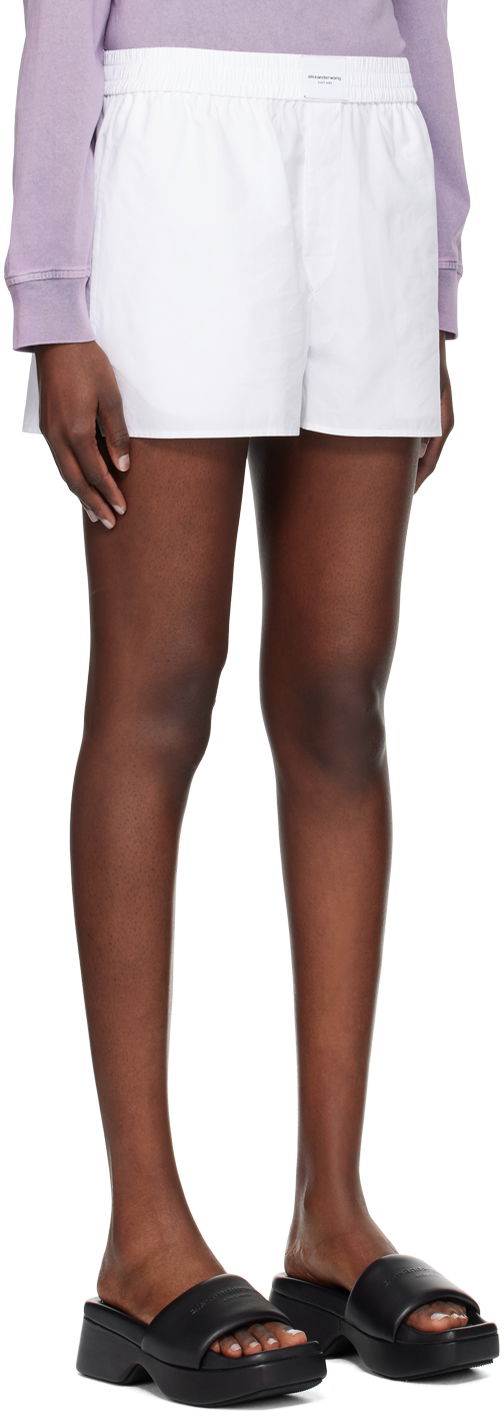 Shorts Alexander Wang Alexander Wang.t Button-Fly Shorts Hvid | 4WC2244370, 1