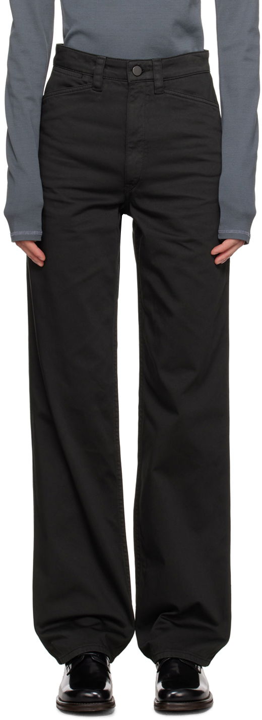 Cargo bukser LEMAIRE Lemaire Straight-Leg Trousers Grøn | PA1057 LF1139
