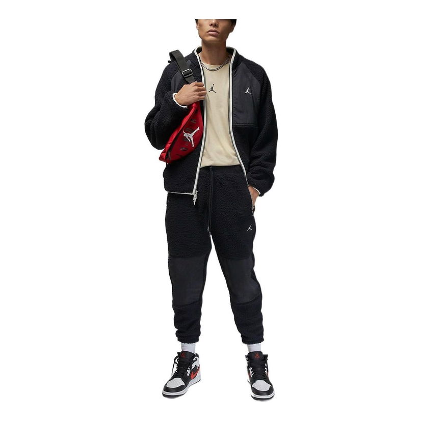 Træningsdragt Nike Side Logo Joggers Sort | DV1570-010