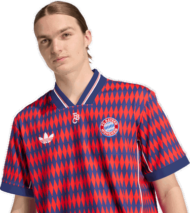Jersey adidas Performance FC Bayern Munich LFSTLR Patterned Polo Jersey Flerfarvet | JM9421, 2
