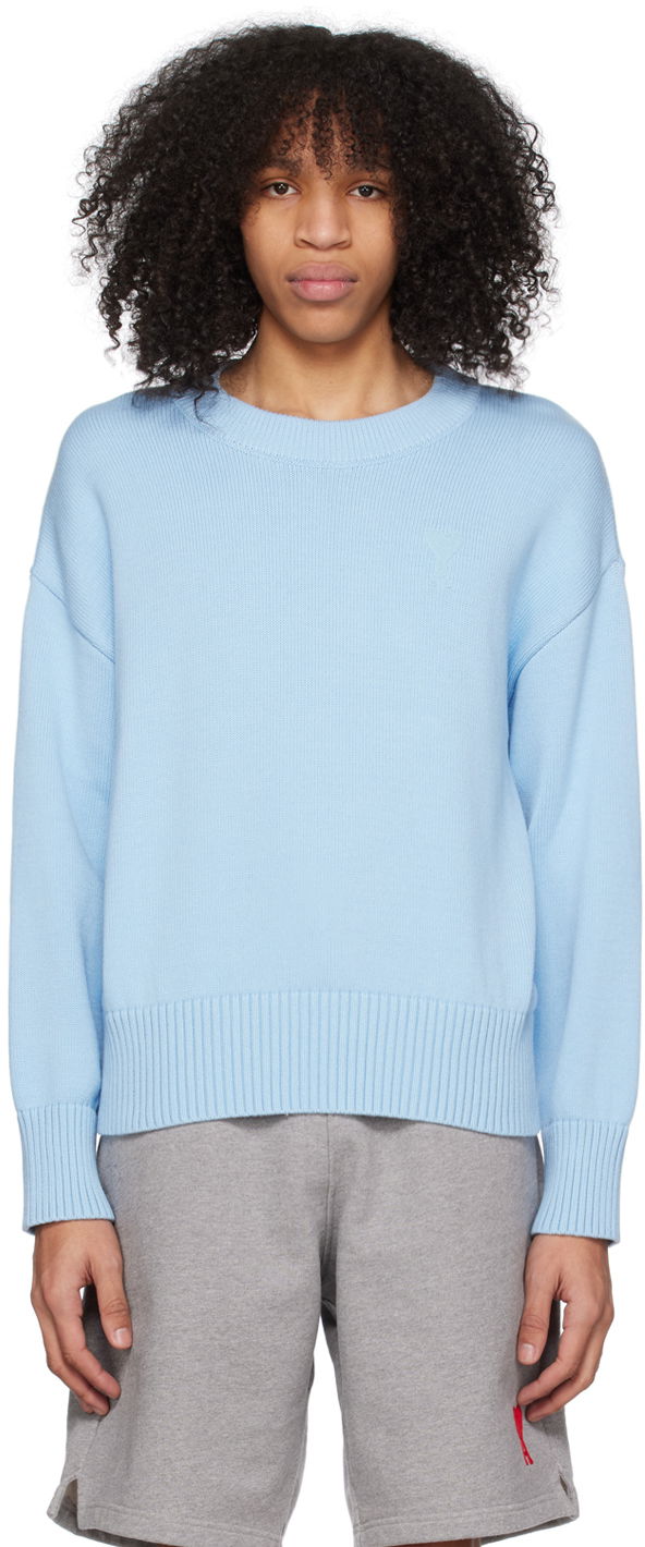 Sweater AMI Sweater Blå | UKS008.016, 0