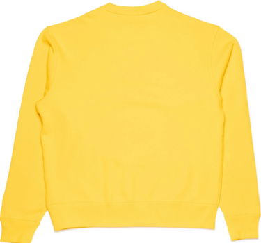 Sweatshirt adidas Originals Pharrell Williams x Basics Crew Bold Gul | HI5544, 4