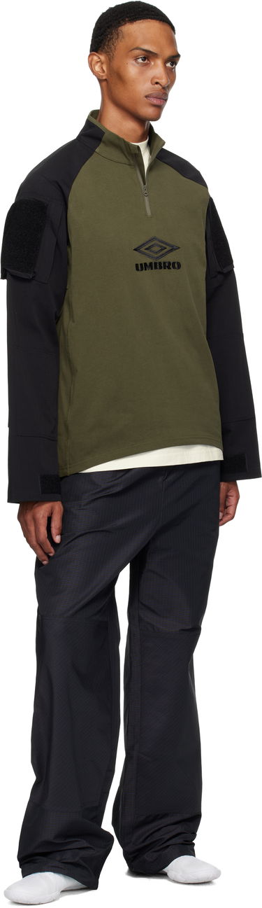 Sweatshirt Umbro Umbro Tactical Half Zip Sweatshirt Grøn | UBMW0254JY68, 3