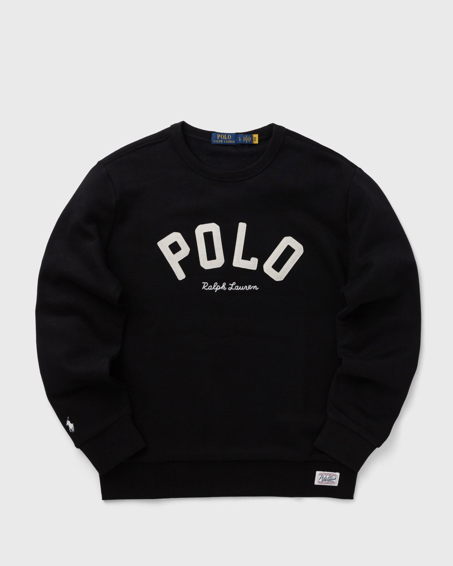 Sweatshirt Polo by Ralph Lauren LONG SLEEVE-SWEATSHIRT Sort | 710952041002, 0