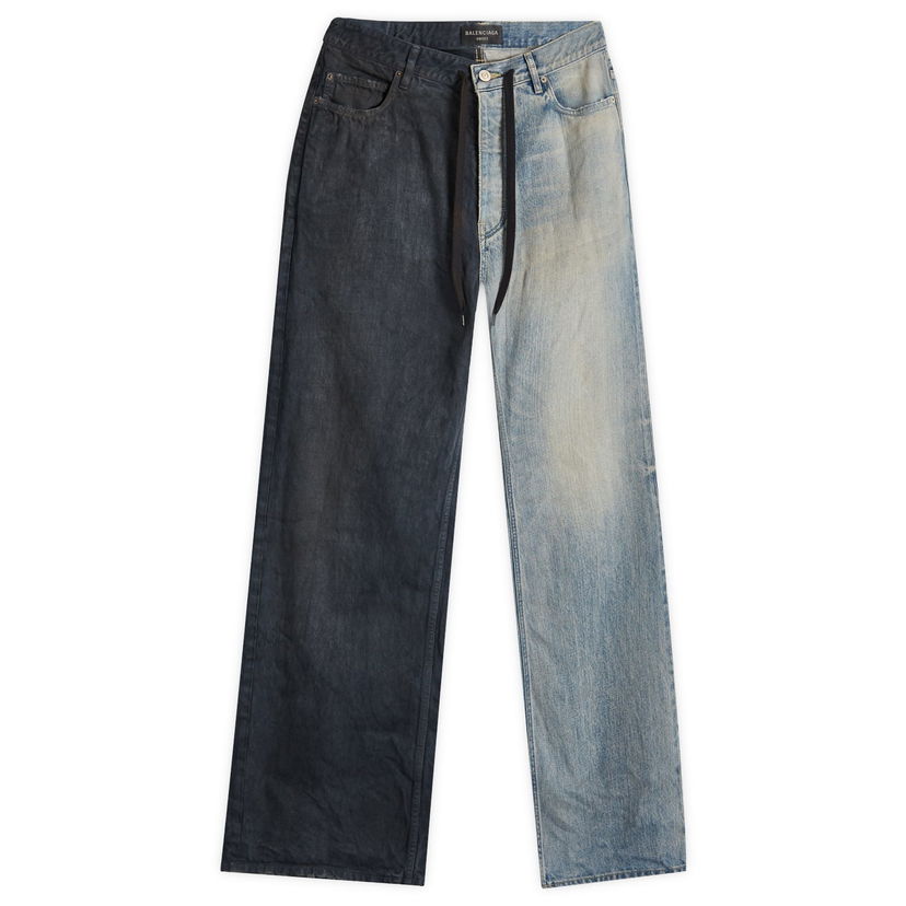 Jeans Balenciaga Fifty-Fifty Jeans Grå | 793766-TQW72-2632