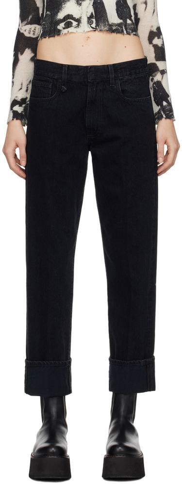 Jeans R13 R13 Romeo Cuff Jeans Sort | R13WD113-D184A, 0