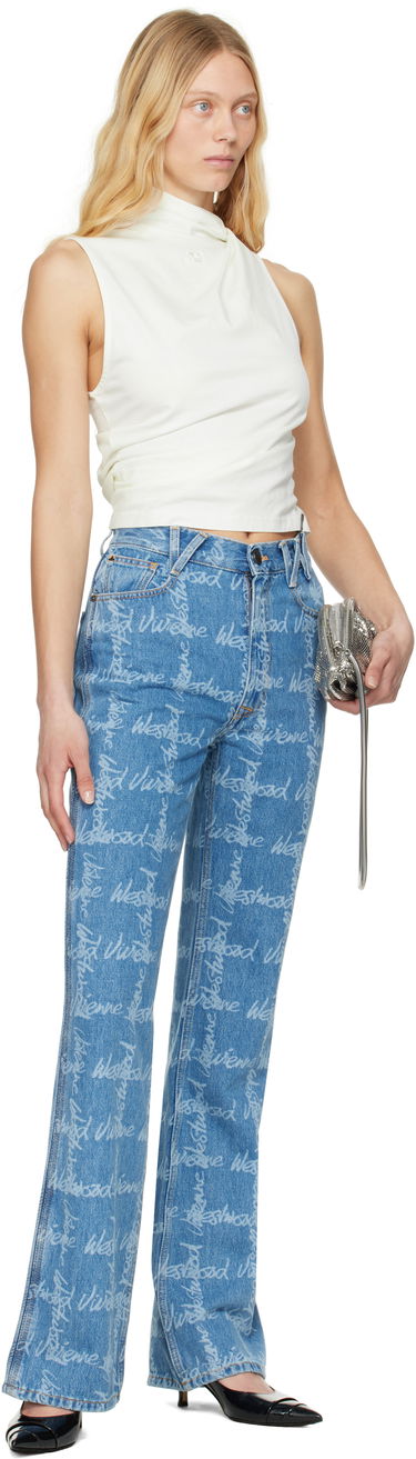 Jeans Vivienne Westwood Vivienne Westwood Ray 5 Pocket Jeans Blå | 1902002B-W014I-, 3