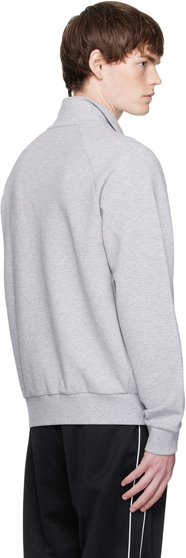 Sweatshirt Lacoste Lacoste Double Faced Jersey Zip-Up Sweatshirt Grå | SH9559_CCA, 2