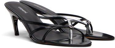 Tilbehør Coperni Coperni Low Strap Heeled Sandals Sort | COPSH80F6046, 3