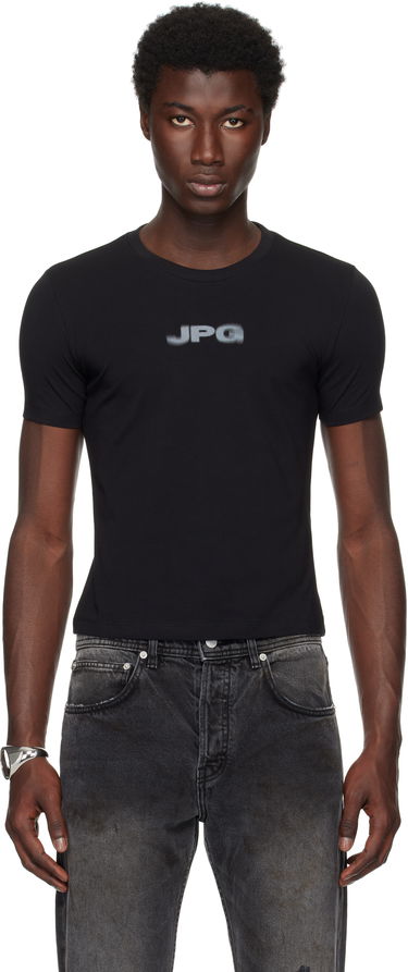 T-shirt Jean Paul Gaultier Jean Paul Gaultier 'The JPG' Baby Tee Sort | 25/03-W-TO300-J002-0004, 0