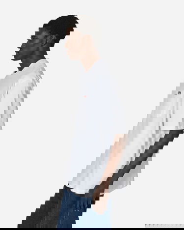 T-shirt Ben Davis Classic Label Pocket T-Shirt Hvid | BEN910 001, 2