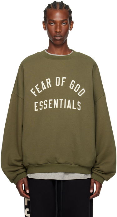 Sweatshirt Fear of God Designer Crewneck Sweatshirt Grøn | 192BT246265F, 0