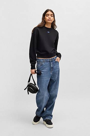 Jeans BOSS Relaxed Fit Jeans Blå | 50533913, 1