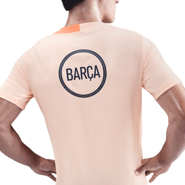 T-shirt Nike FC Barcelona Strike Training Shirt Dri-FIT Total 90 Orange | hm3344-808, 3