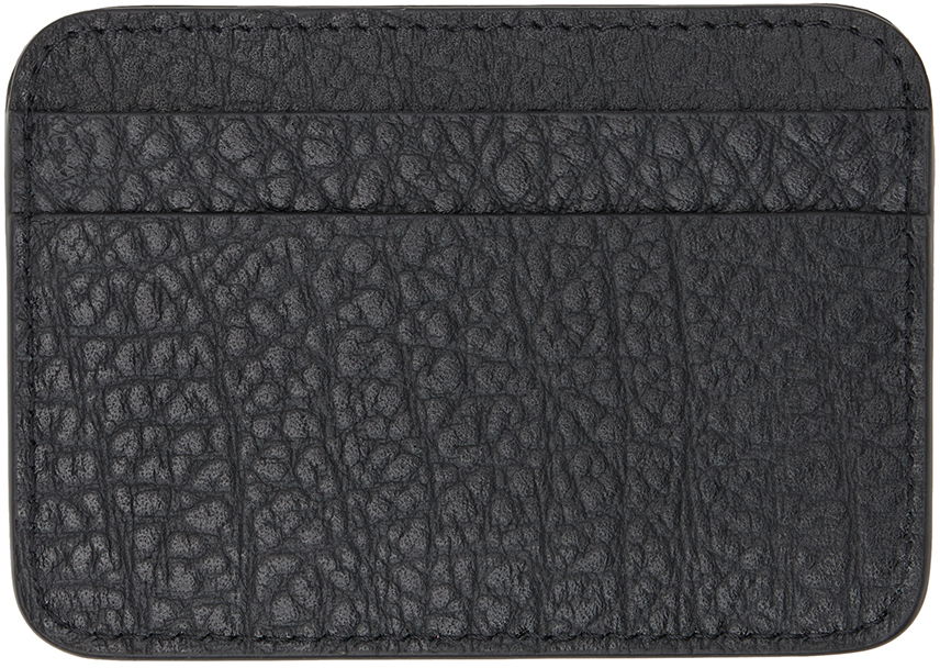 Tegnebog Acne Studios Leather Card Holder Sort | CG0245-, 1