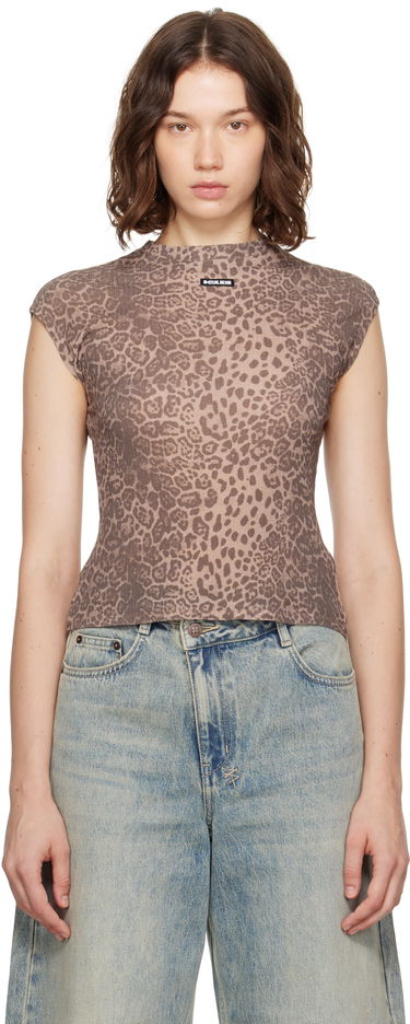 T-shirt Ksubi Ksubi Staple Short Sleeve T-Shirt Beige | WPF25TE015, 0
