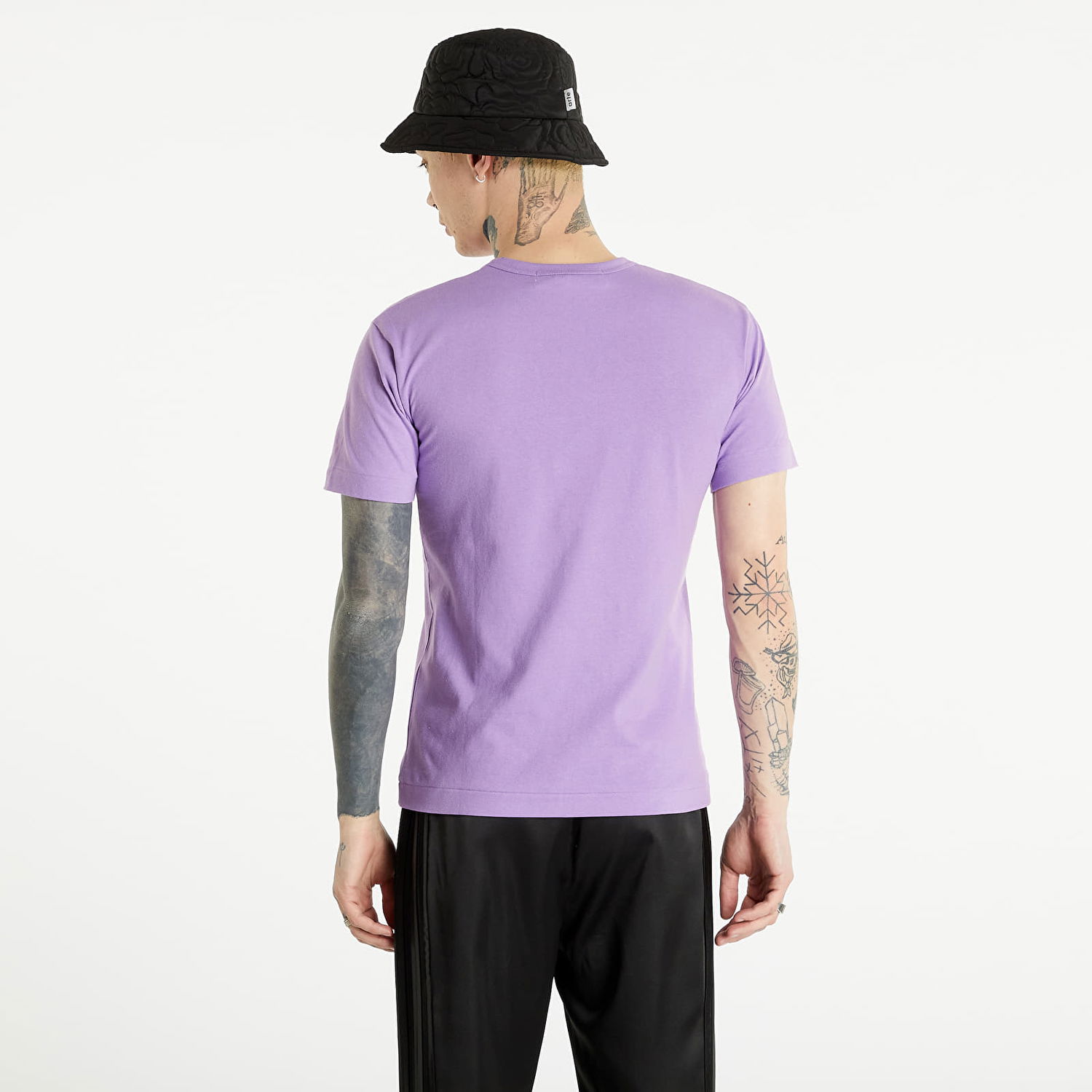 T-shirt Comme des Garçons PLAY Heart Logo Tee Lilla | AZT314 violet, 1
