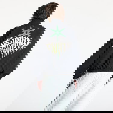 Vindjakke Marcelo Burlon Marcelo Burlon County Goth Nylon Track Jacket Sort | CMBD009S25FAB0011052, 4