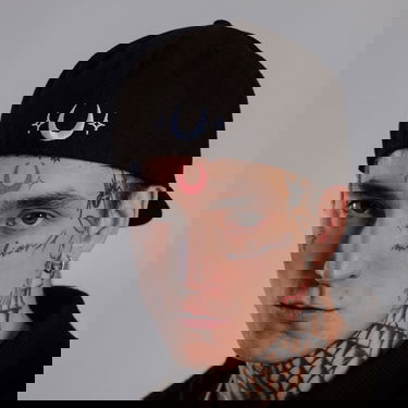 Kasket The Streets The Streets Moon Flat-brim Cap Sort | STRTSMOONCP, 4