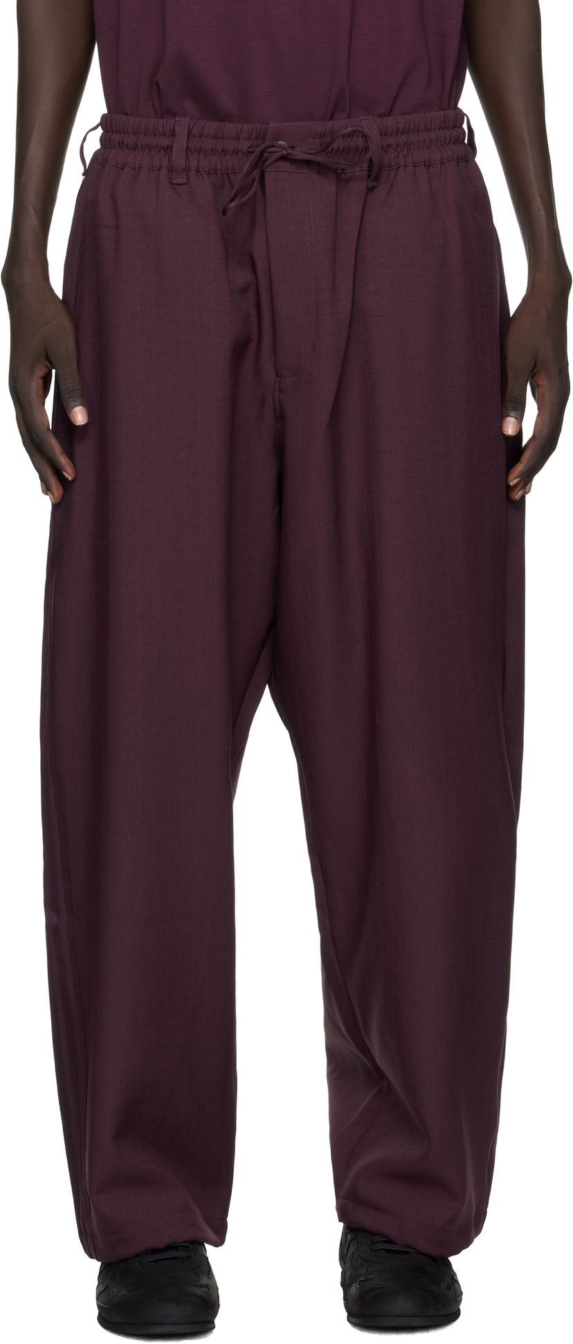 Joggingbukser Y-3 Y-3 Sport Uniform Track Pants Bourgogne | KA9531