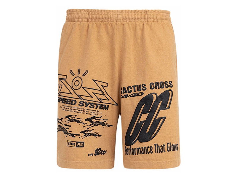 Shorts Cactus Jack by Travis Scott Cactus Jack 92CC Shorts Brun | CJJ6BS17, 0