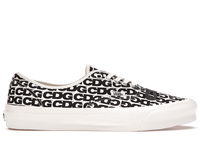 Authentic Comme des Garcons Black Heel Tab (Curved Rubber)