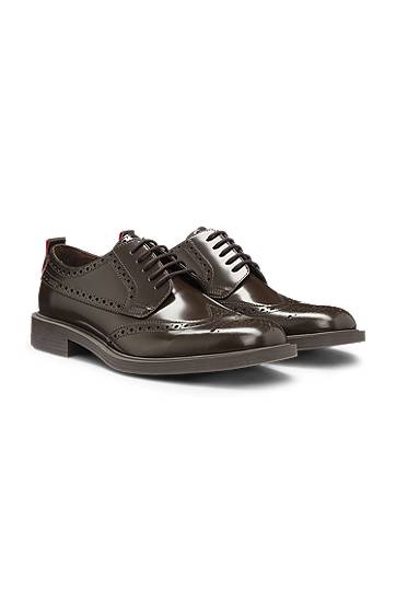 Tøj og tilbehør BOSS Brogue Derby Shoes Brun | 50548655