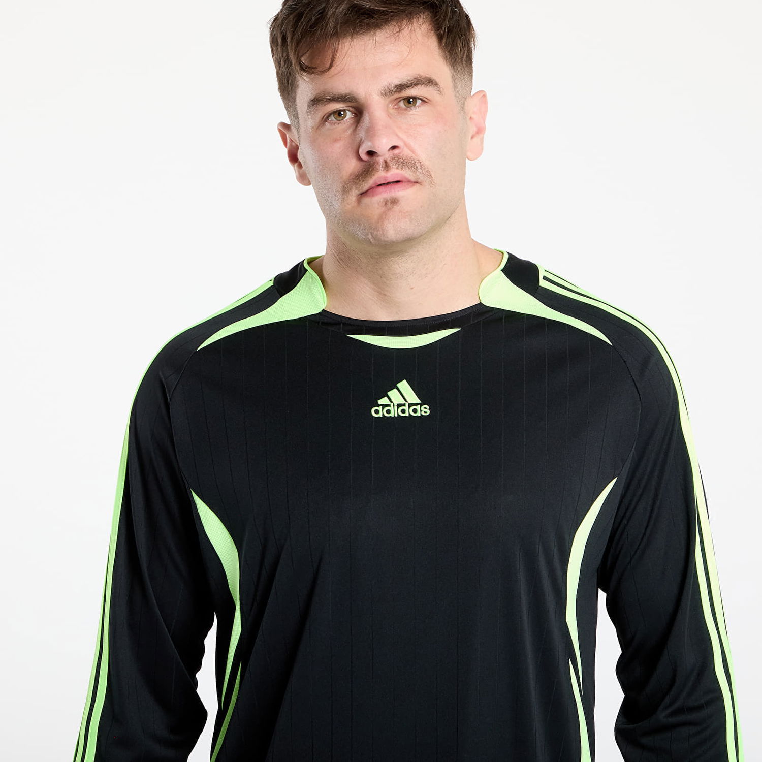 Jersey adidas Performance Teamgeist Adicolor Long Sleeve Jersey Sort | JW5908, 1