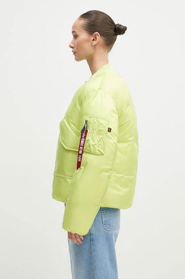 Bomberjakke Alpha Industries Oversized Bomber Jacket Grøn | 148004, 1