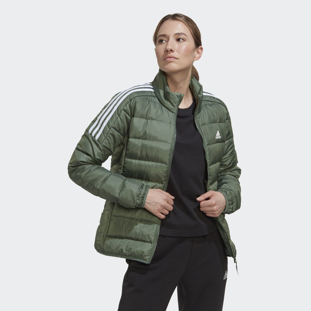Jakke adidas Originals Essentials Down Grøn | HK4662, 1
