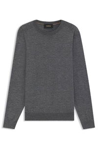 Knitted sweater in wool, silk and cashmere