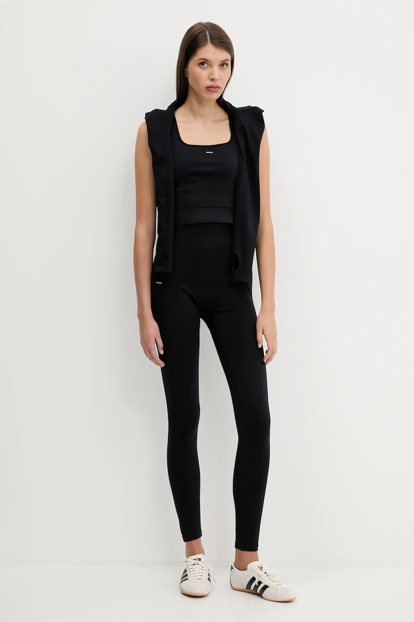 Leggings PANGAIA Pangaia Plant-Stretch Compressive Leggings Sort | 10002427, 1