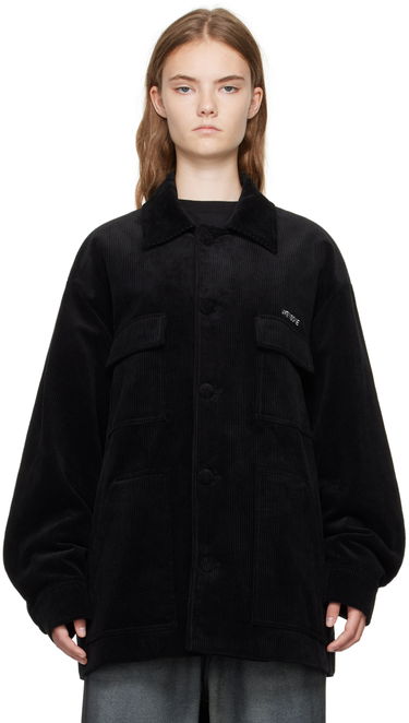 Jakke We11done We11done Four-Pocket Corduroy Jacket Sort | WD-JP2-24-054-U-BK, 0