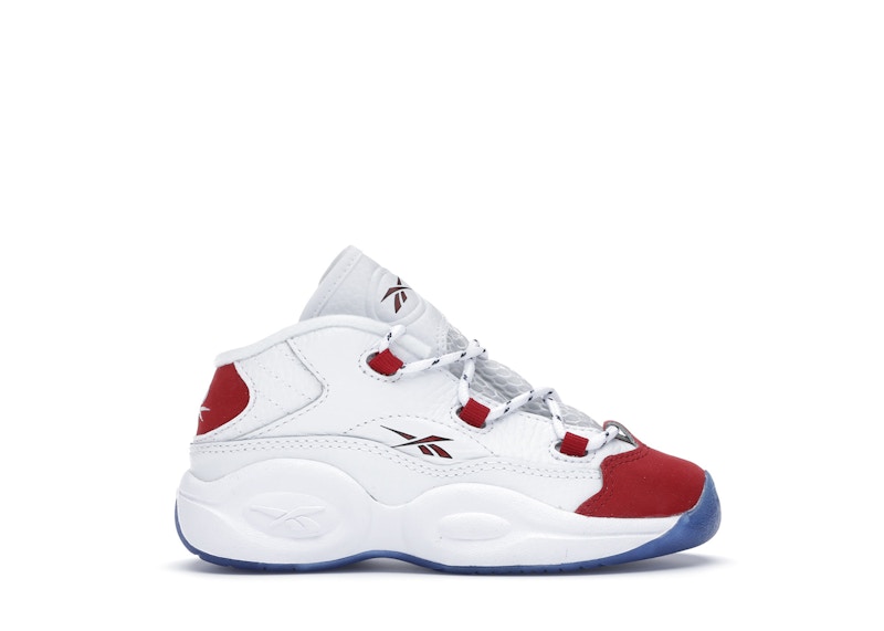 Sneakers og sko Reebok Question Mid Red Toe 25th Anniversary (TD) Hvid | FY2267, 0