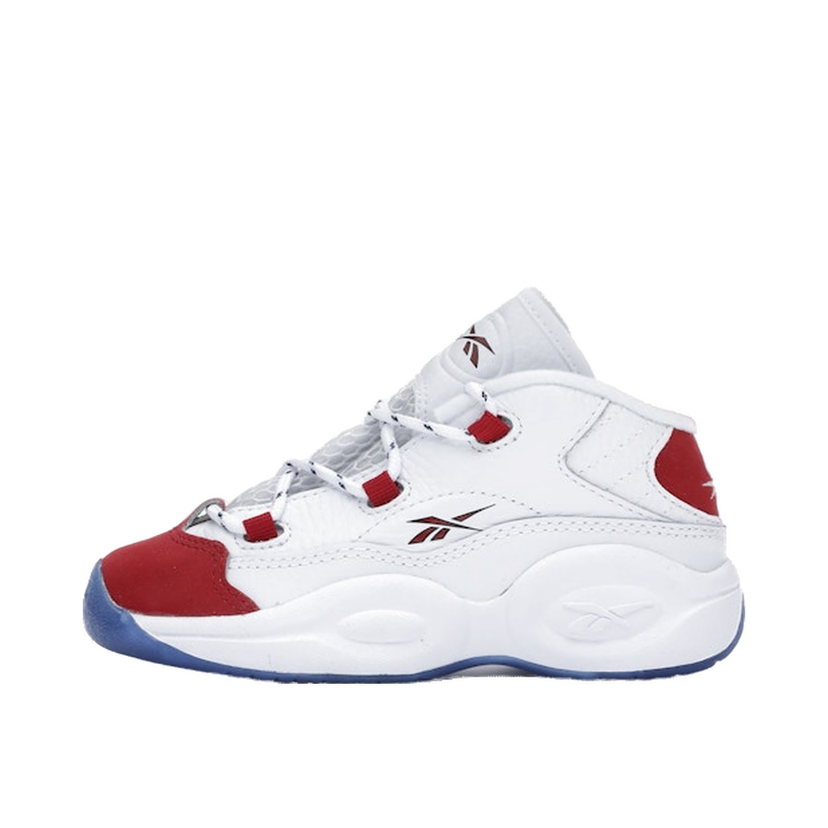 Sneakers og sko Reebok Question Mid Red Toe 25th Anniversary (TD) Hvid | FY2267