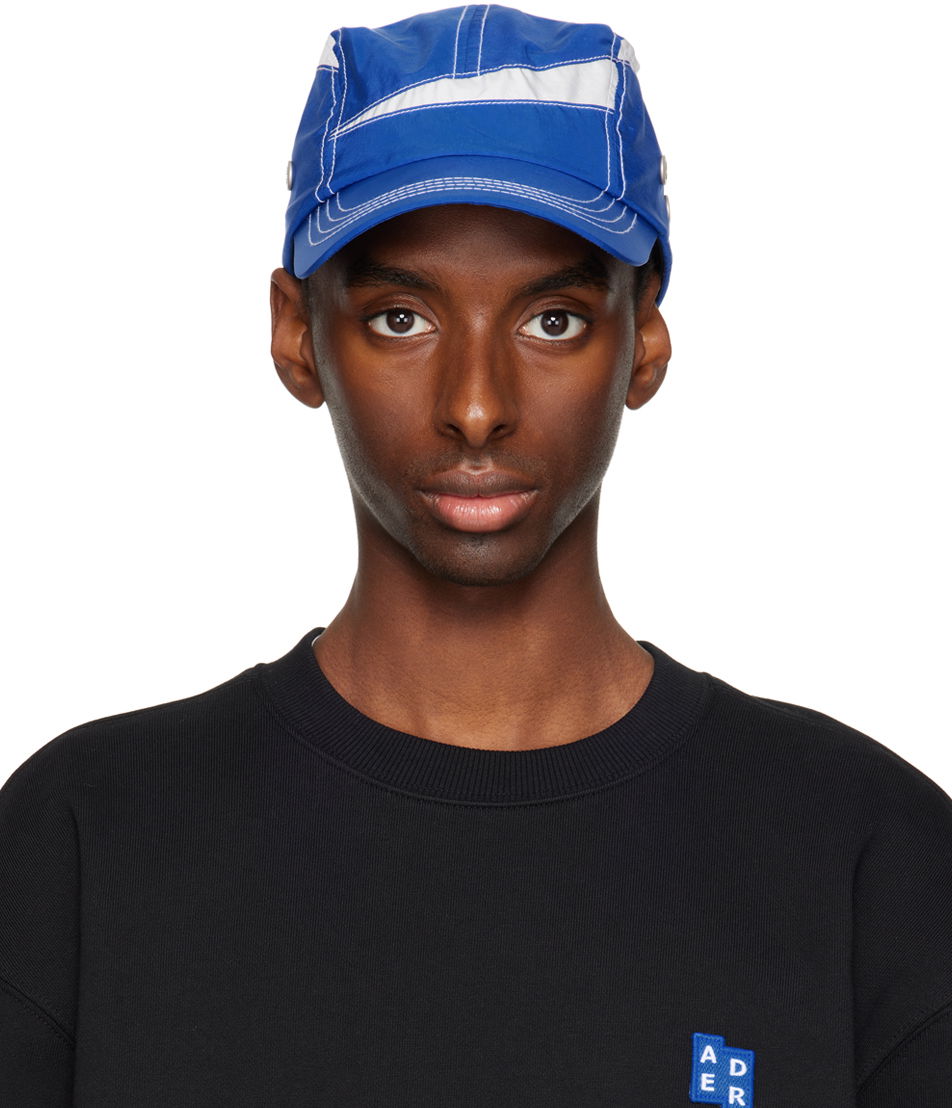 Kasket ADER ERROR Contrast Stitch Cap Blå | BN01SSHW0202BL, 0