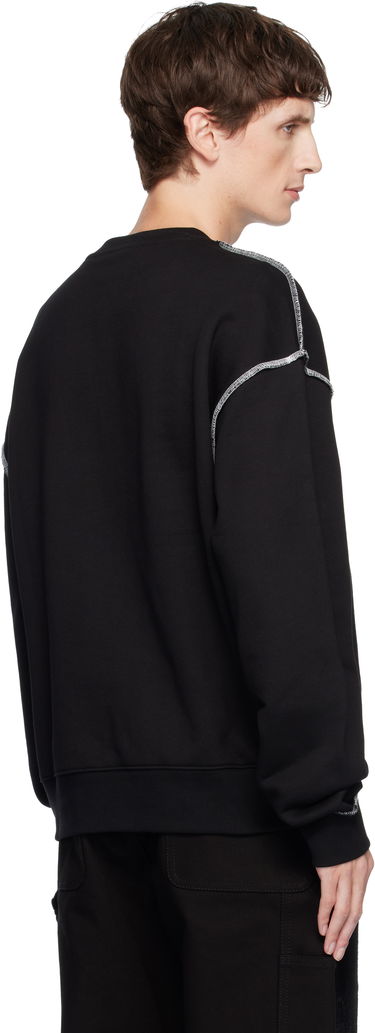 Sweatshirt Andersson Bell Andersson Bell Liquid Logo Sweatshirt Sort | atb1378u, 2