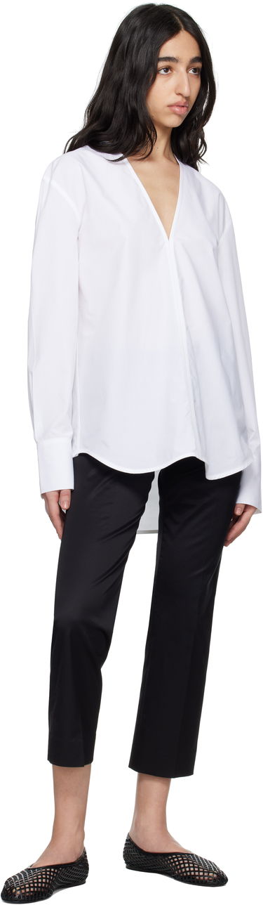 Bukser TOTEME TOTEME Cropped Straight Trousers Sort | 252-WRB0248-FB0391, 3