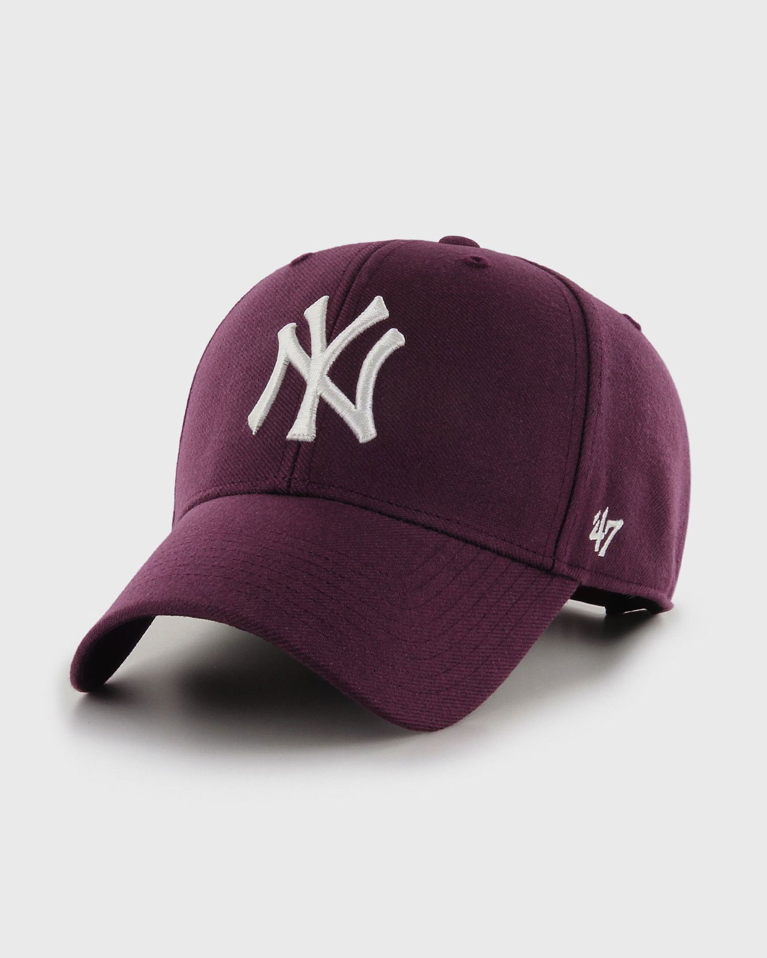 Kasket '47 Brand MLB New York Yankees '47 MVP SNAPBACK Bourgogne | B-MVPSP17WBP-PJ, 0