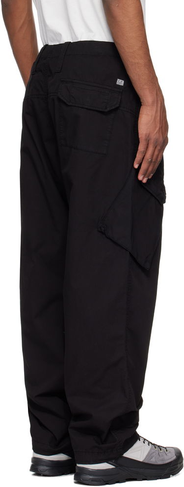 Cargo bukser C.P. Company C.P. Company Loose Cargo Gabardine Pants Sort | 18CMPA286A-110340O, 2