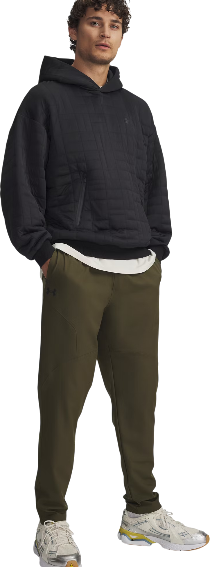 Bukser Under Armour Under Armour Unstoppable Tapered Pants Grøn | 6003861-308, 1