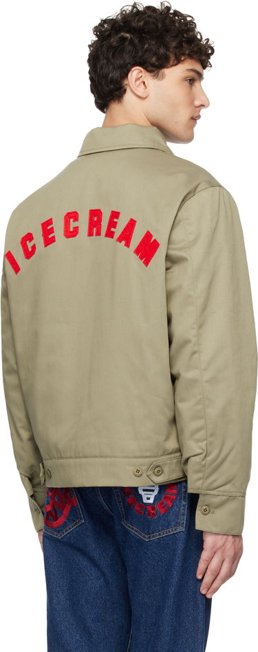 Bomberjakke BBC IceCream ICECREAM Cowboy Work Jacket Grøn | IC24408, 2