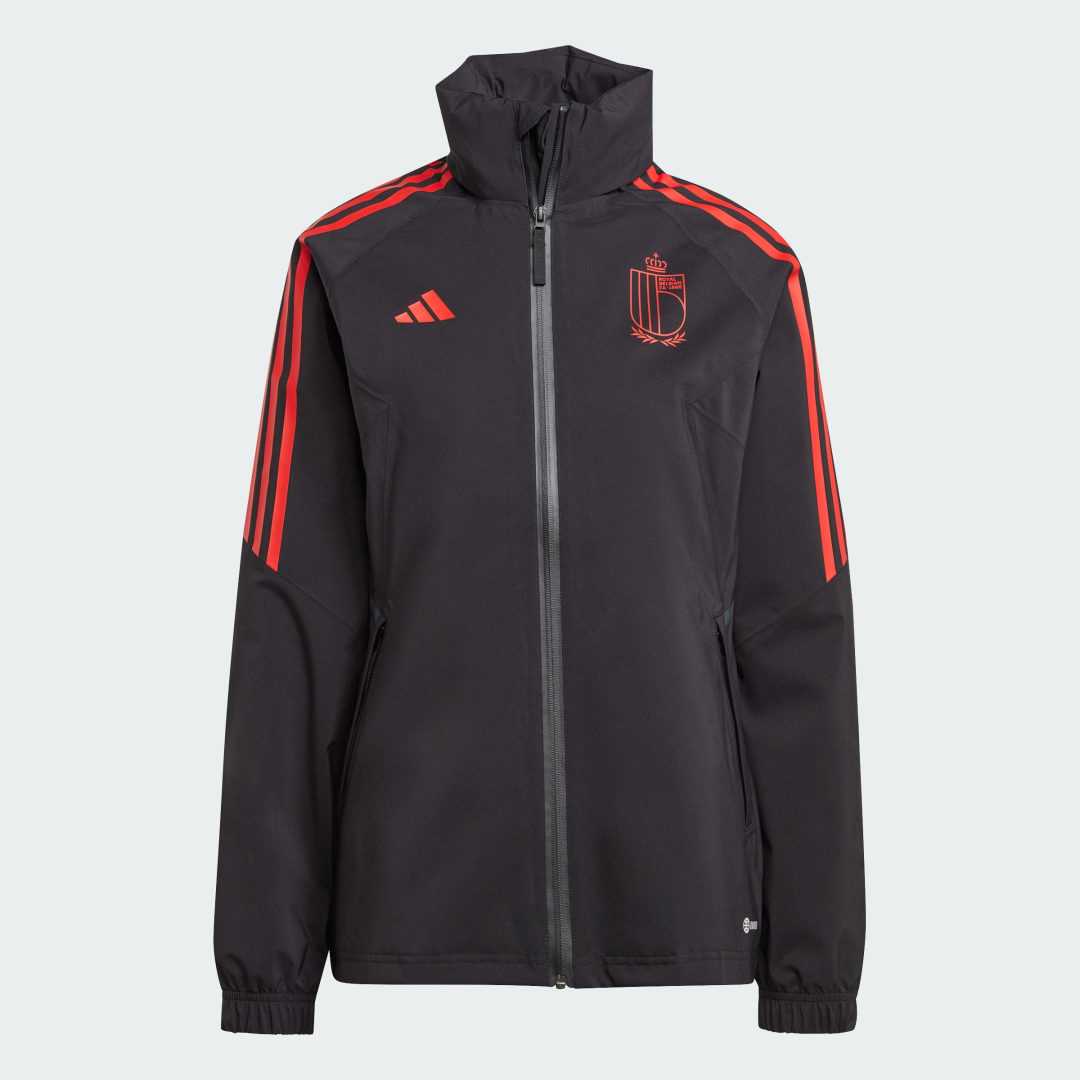 Jakke adidas Performance RBFA RAIN JACKET Sort | HT7113, 0