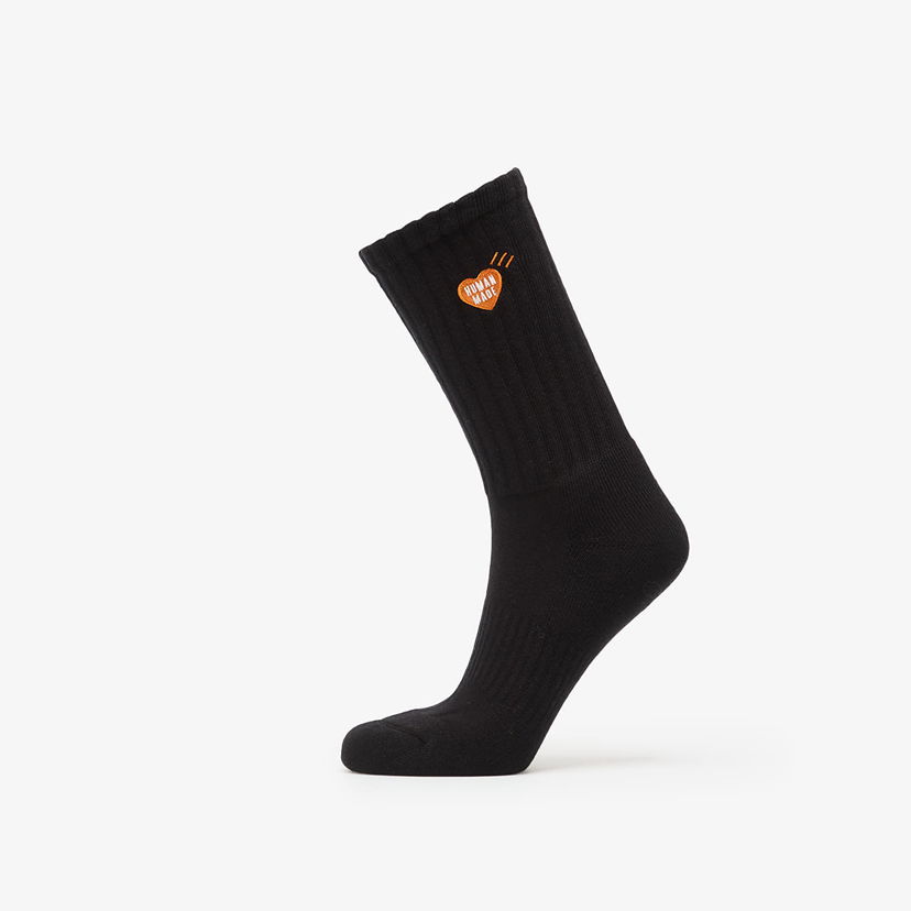 Sokker Human Made HUMAN MADE Pile Socks 1-pack Sort | HM30GD064BK